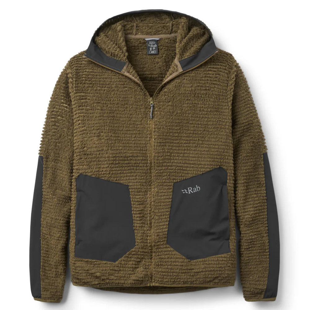 Rab 優しいこと ミッドレイヤー メンズ バックストーンフーディー アウトドア 御召しもの QFG46-OAK