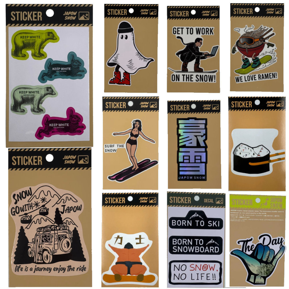 楽天市場】【TaoTech】 ステッカー スノーボード スキー カー