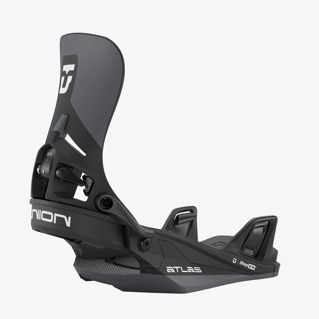 25-26 ユニオン ビンディング Union Atlas Step On ブラック アトラス ステップオン メンズ スノーボード バインディング 12000100-BLK