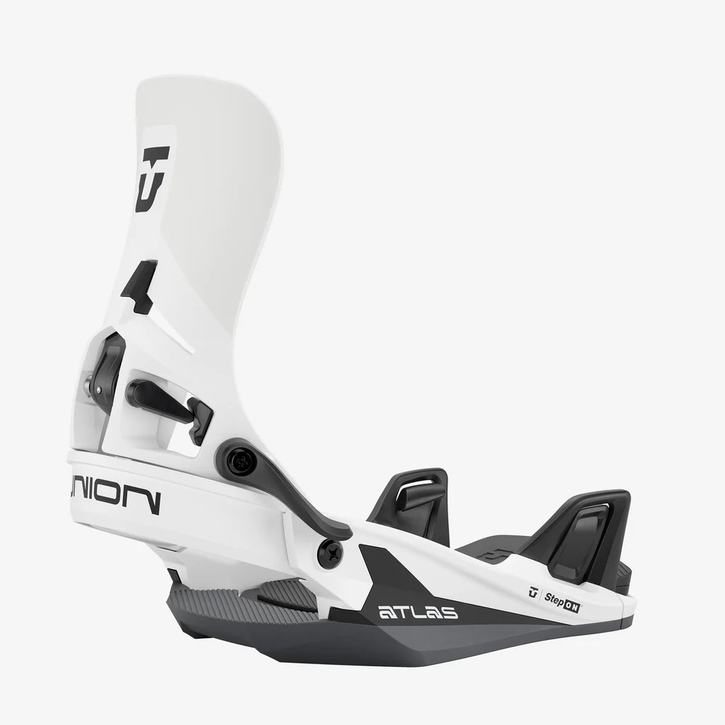 25-26 ユニオン ビンディング Union Atlas Step On ホワイト アトラス ステップオン メンズ スノーボード バインディング 12000100-WHT