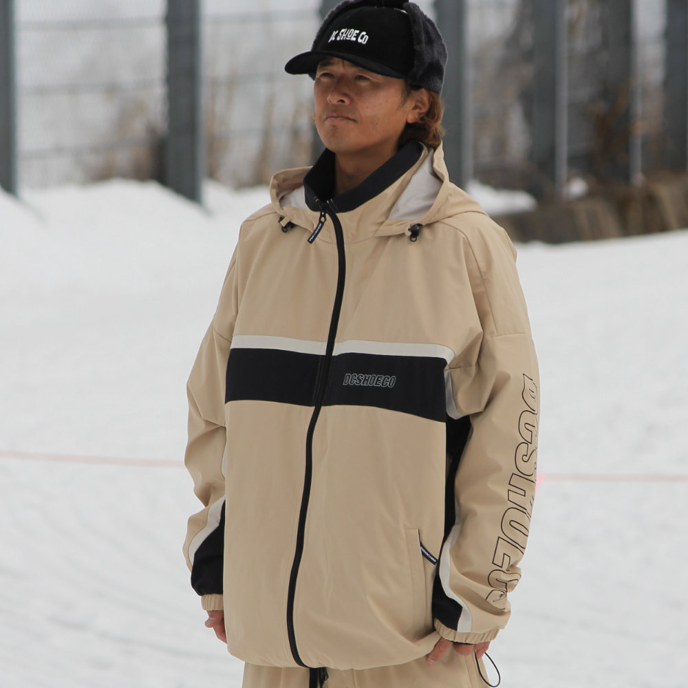 25-26 DC Shoes ディーシーシューズ スノーボードジャケット メンズ ベージュ DJK253931-BEG｜クレブスポーツ通販事業課