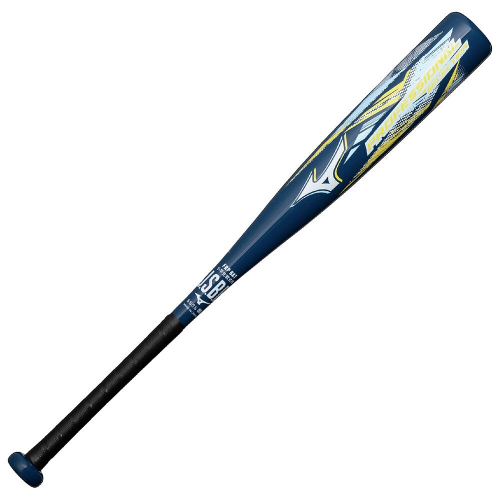 ミズノ 少年野球バット 72cm ミドルバランス プロフェッショナルセレクション 少年軟式 1CJFY14672-YY50｜クレブスポーツ通販事業課