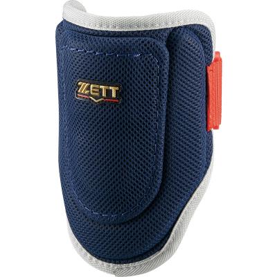 ZETT ゼット コンパクトエルボーガード 左右兼用 打者用 野球 ネイビー/レッド BLL395C-2964