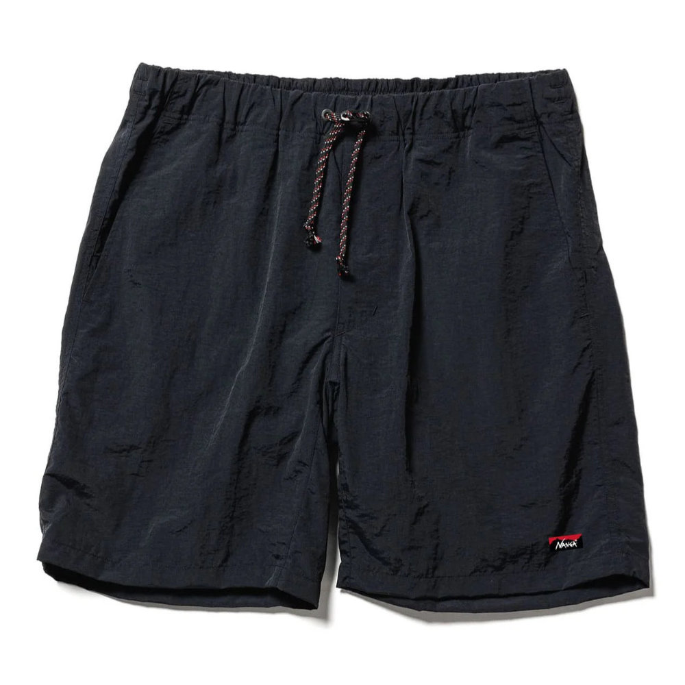ナンガ ショートパンツ メンズ ナイロンタッサー イージーショーツ N2321-11512-BLK｜クレブスポーツ通販事業課