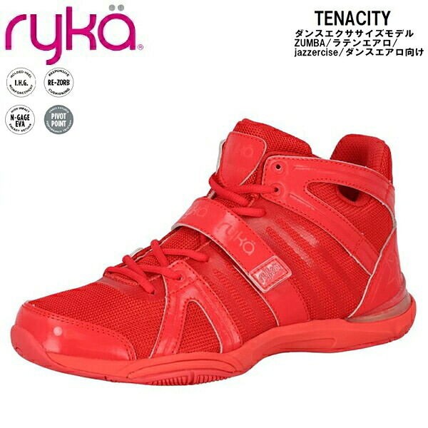 【全品ポイント2倍+5%OFFクーポン】<br>ライカ RYKA フィットネス シューズ TENACITY テナシティー E1270M1600
