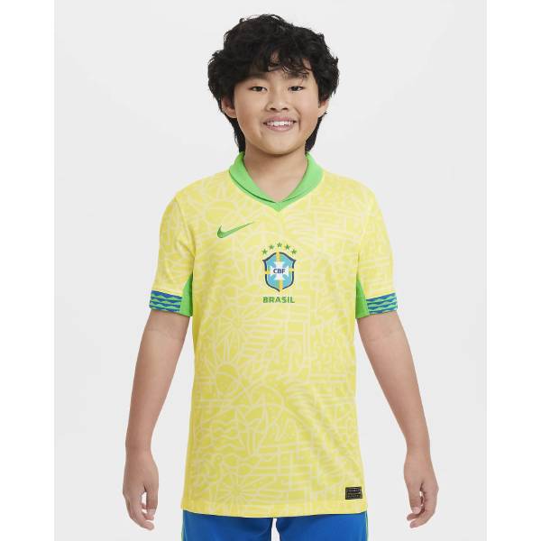 ナイキ ブラジル代表 リバーシブル NIKE ブラジル代表 2024 Dri-FIT FC WC ジャージ 半袖(グリーン