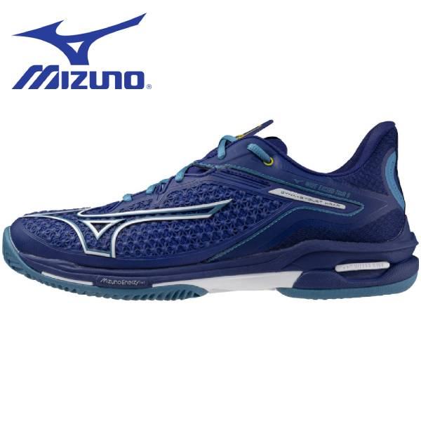 【全品尖んがり3倍+5％OFFクーポン券】\u003cBR\u003eミズノ MIZUNO 庭球シューズ メンズ レディース WAVE EXCEED TOUR6 OC 61GB247215 オムニ・クレーコート用