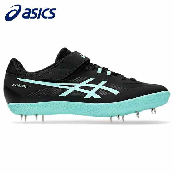 【全品尖んがり3倍+5％OFF引き換え証】\u003cBR\u003eアシックス asics 大地スパイク メンズ レディース HEAT FLY 2 1093A249-001 槍投げ／走高跳