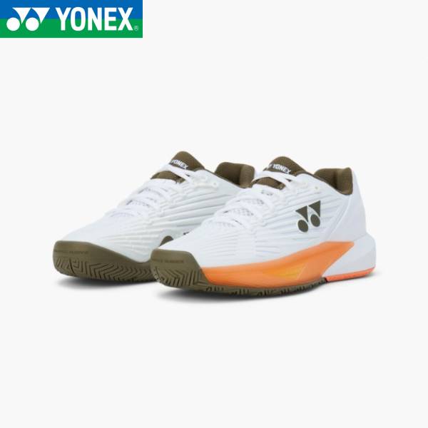 【全品尖んがり3倍+5％OFFクーポン券】\u003cBR\u003eヨネックス YONEX 庭球シューズ メンズ レディース 力強さ座布団 エクリプション5 SHTE5MAC-230 オール厚地の外套用