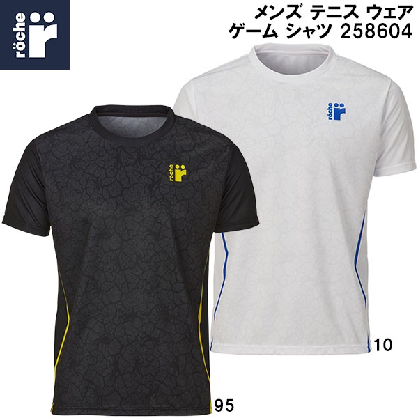 【全品ポイント2倍+全品8%OFFクーポン】 ローチェ roche メンズ テニス ウェア ゲーム シャツ 258604