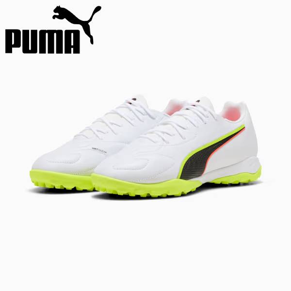 【全品ポイント2倍+最大8%OFFクーポン】 プーマ PUMA サッカー トレーニングシューズ ジュニア キング 20 マッチ TT +ミッド 108490-01