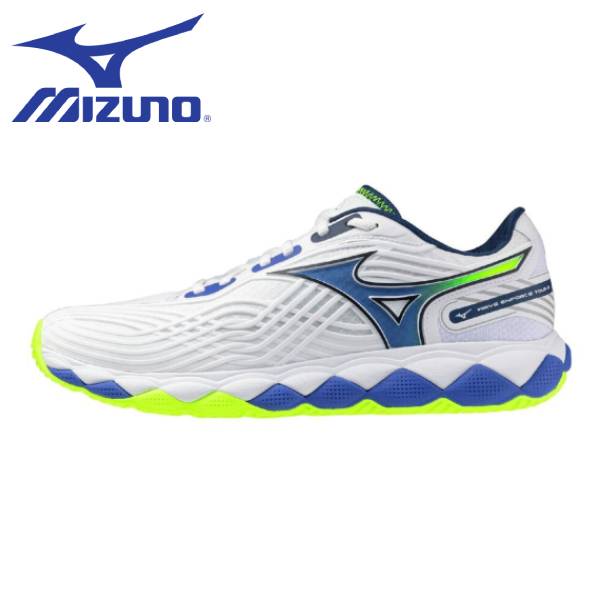 【全品尖んがり3倍+5％OFFクーポン券】\u003cBR\u003eミズノ MIZUNO 庭球シューズ メンズ レディース ウエーブエンフォースツアー2 AC 61GA260020 オール厚地の外套用