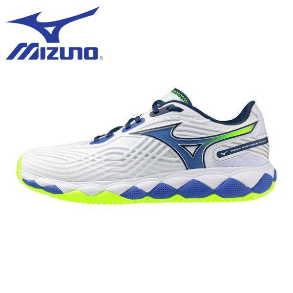 【全品尖んがり3倍+5％OFFクーポン券】\u003cBR\u003eミズノ MIZUNO 庭球シューズ メンズ レディース ウエーブエンフォースツアー2 OC 61GB260220 オムニ・クレーコート用