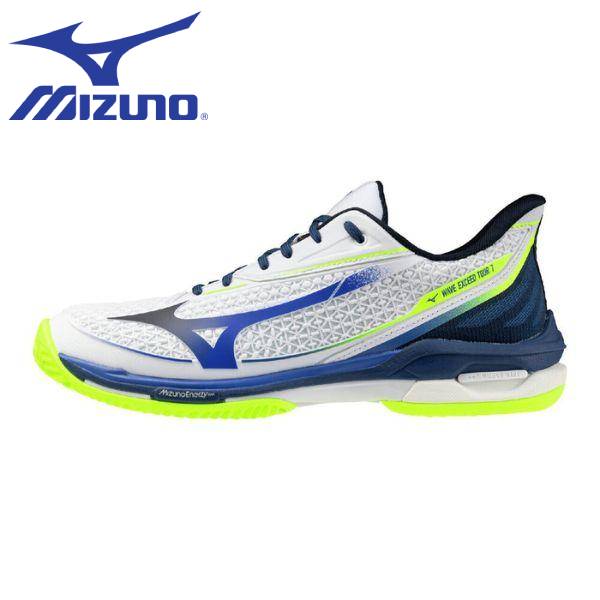 【全品尖んがり3倍+5％OFFクーポン券】\u003cBR\u003eミズノ MIZUNO 庭球シューズ メンズ レディース ウエーブエクシードツアー7 OC 61GB267320 オムニ・クレーコート用