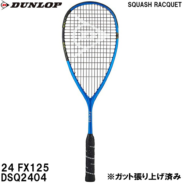 【全品尖んがり2倍+最大限度2000円OFFクーポン券】\u003cBR\u003eダンロップ DUNLOP 【ガット張り上げ済み】 カボチャ櫂 24 FX125 DSQ2404