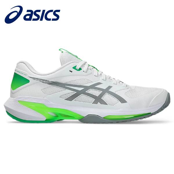 【全品尖んがり3倍+5％OFFクーポン券】\u003cBR\u003e2026SS アシックス asics 庭球シューズ メンズ SOLUTION SPEED FF 4 OC 1041A534-103