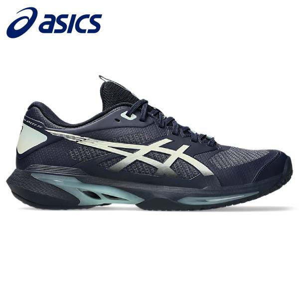 【全品尖んがり3倍+5％OFFクーポン券】\u003cBR\u003e2026SS アシックス asics 庭球シューズ メンズ SOLUTION SPEED FF 4 OC 1041A534-400