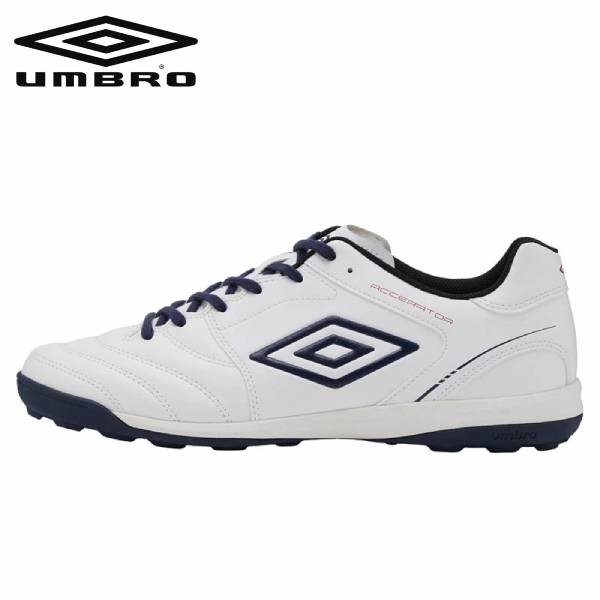 【全品ポイント3倍+最大999円OFFクーポン】 アンブロ umbro サッカー トレーニングシューズ メンズ アクセレイター TR WIDE UF6SCST4M-WHNV