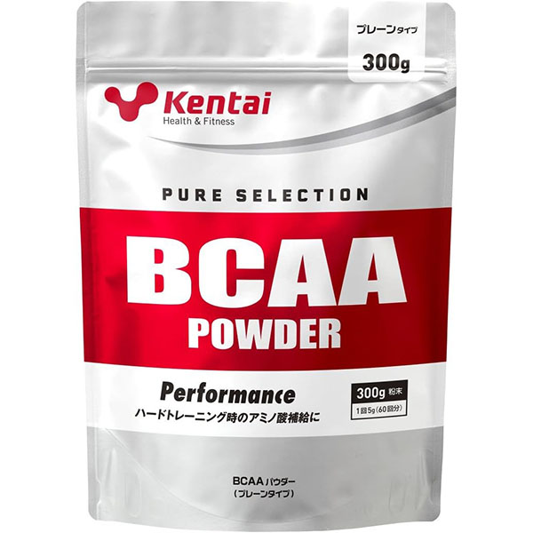 【全品ポイント3倍+最大999円OFFクーポン】 Kentai ケンタイ 健康体力研究所 BCAAパウダー 人工甘味料・香料不使用 300g K5111