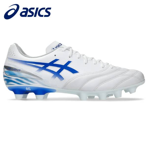 【全品尖んがり3倍+5％OFF引き換え証】\u003cBR\u003eアシックス asics 蹴球 スパイク メンズ DS LIGHT ADVANCE WIDE 1103A125-100 生まれながら芝／人工芝／土地べた