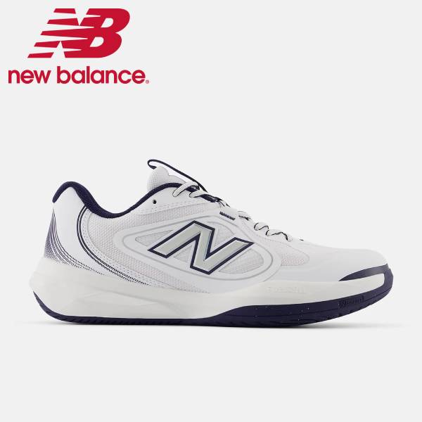 【全品尖んがり3倍+5％OFFクーポン券】\u003cBR\u003eニュー平衡にする new balance 庭球シューズ メンズ FUELCELL 796 V5 オール厚地の外套用