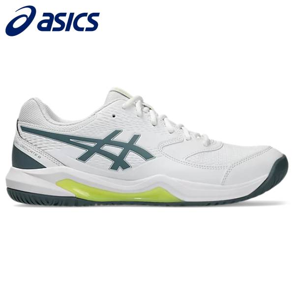 【全品尖んがり3倍+5％OFFクーポン券】\u003cBR\u003e2026SS アシックス asics 庭球シューズ メンズ GEL-DEDICATE 8 1041A408-108 オール厚地の外套用