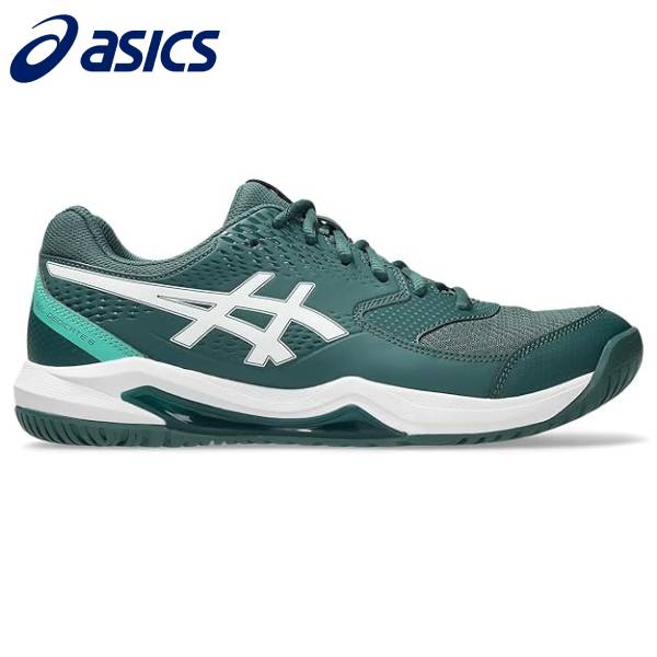 【全品尖んがり3倍+5％OFFクーポン券】\u003cBR\u003e2026SS アシックス asics 庭球シューズ メンズ GEL-DEDICATE 8 1041A408-300 オール厚地の外套用