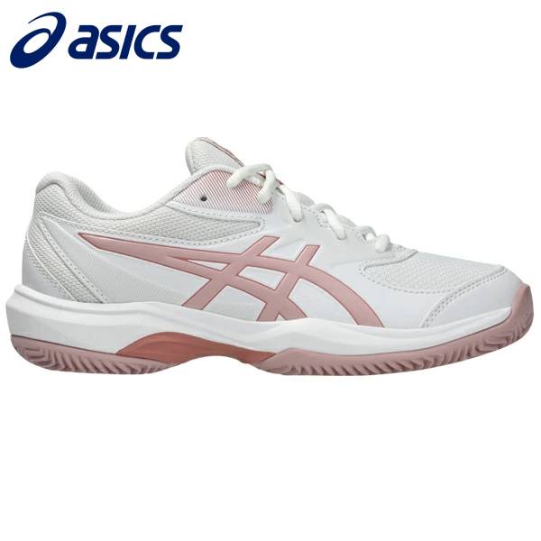 【全品尖んがり3倍+5％OFFクーポン券】\u003cBR\u003e2026SS アシックス asics 庭球シューズ 御坊っちゃん キッズ GEL-GAME GS CLAY/OC 1044A082-103 オムニ・クレーコート用