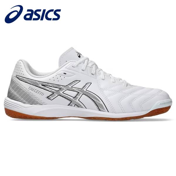 【全品ポイント2倍+全品8%OFFクーポン】 アシックス asics フットサルシューズ メンズ レディース CALCETTO WD 9 1113A037-103 インドア用