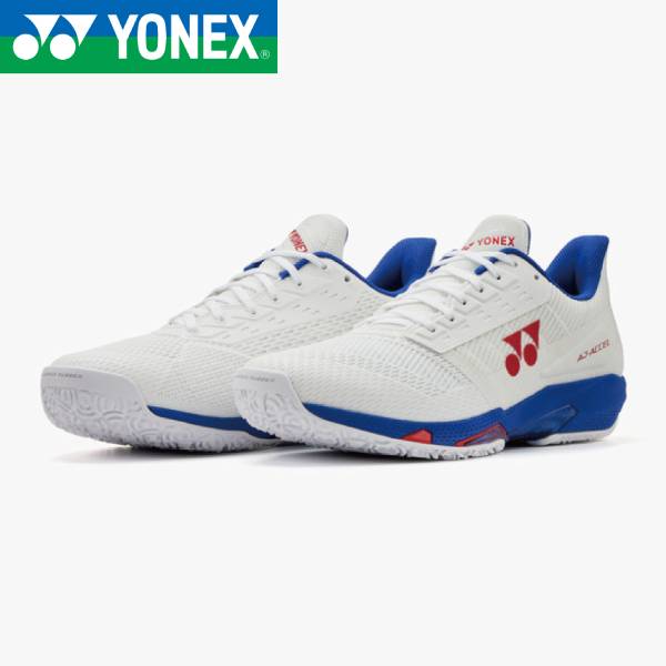 【全品尖んがり3倍+5％OFFクーポン券】\u003cBR\u003eヨネックス YONEX 庭球シューズ メンズ レディース 力強さ座布団 所在地素粒子加速器WGC SHTAAWG-115 オムニ・クレーコート用