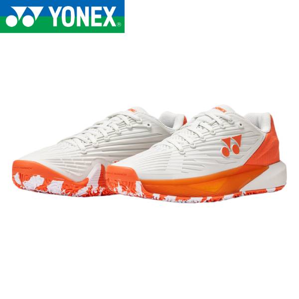 【全品尖んがり3倍+5％OFFクーポン券】\u003cBR\u003eヨネックス YONEX 庭球シューズ メンズ レディース 力強さ座布団 エクリプション5 SHTE5MGC-368 オムニ・クレーコート用