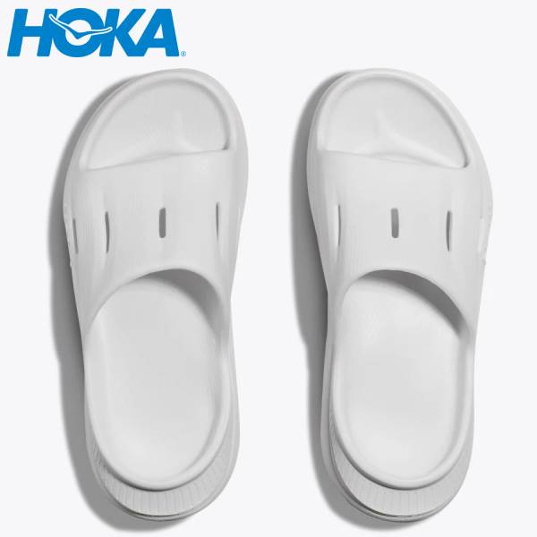 【全品尖んがり2倍+最大限度2000円OFFクーポン券】\u003cBR\u003eホカ HOKA リカバリーサンダル メンズ レディース ORA RECOVERY SLIDE 3 1135061-WWH