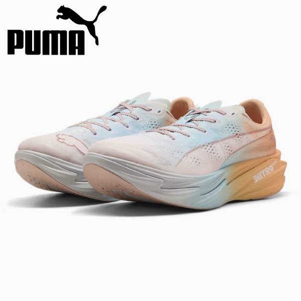 【全品尖んがり3倍+5％OFF引き換え証】\u003cBR\u003eピューマ PUMA 駈けっくらシューズ メンズ ディヴィエイト ニトロ エリート 4 RC 312907-01