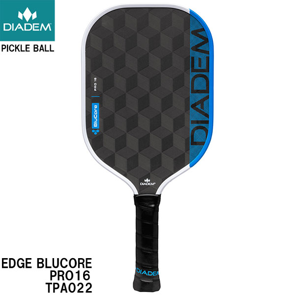 【全品ポイント2倍&最大8%OFFクーポン】ダイアデム DIADEM ピックルボール Pickleball パドル エッジ ブルーコア プロ16 EDGE BLUCORE PRO16 TPA022|スポーツジュエン総合館