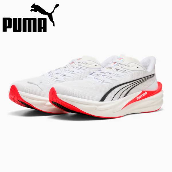 【全品ポイント2倍&最大8%OFFクーポン】プーマ PUMA ランニングシューズ メンズ ディヴィエイト ニトロ 4 312123-26|スポーツジュエン総合館