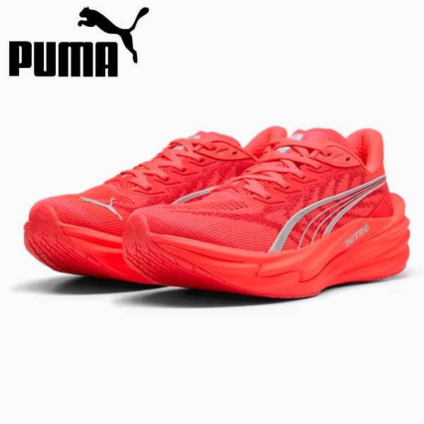 【全品ポイント2倍&最大8%OFFクーポン】プーマ PUMA ランニングシューズ レディース ディヴィエイト ニトロ 4 312124-19|スポーツジュエン総合館