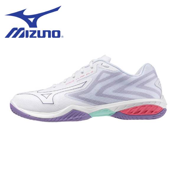【全品ポイント2倍&最大8%OFFクーポン】ミズノ MIZUNO バドミントンシューズ メンズ レディース ウエーブクローEL2 FIT WAVE CLAW EL 2 FIT 71GA258268|スポーツジュエン店
