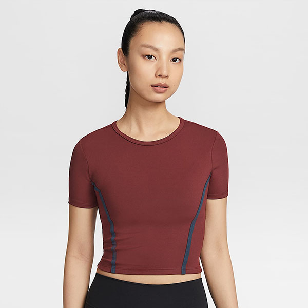 【全品ポイント2倍+全品8%OFFクーポン】 ナイキ NIKE レディース トレーニング ウエア ナイキ ワン フィッテド ウィメンズ Dri-FIT ショートスリーブ トップ HQ4999 619