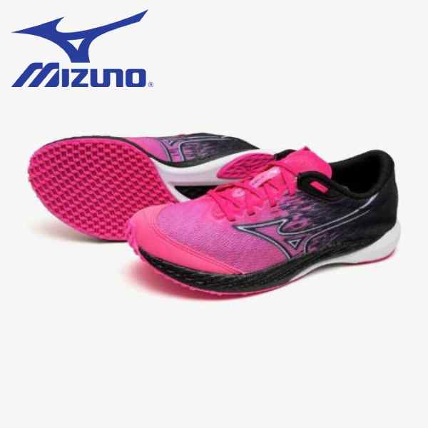 【全品ポイント2倍+5%OFFクーポン】<br>ミズノ MIZUNO 陸上 レーシングシューズ レディース WAVE DUEL 4 U1GE255001