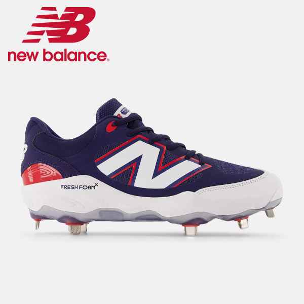 【全品ポイント2倍&最大8%OFFクーポン】ニューバランス newbalance メンズ 野球スパイク 金具 Fresh Foam X 3000 v7 L3000RB72E｜スポーツジュエン店