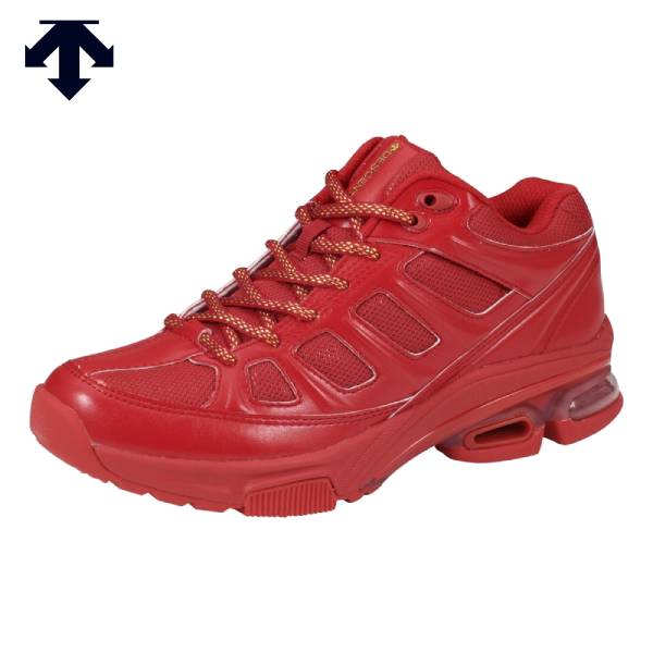 【全品ポイント2倍+5%OFFクーポン】<br>デサント DESCENTE メンズ レディース フィットネスシューズ D-F-ZERO DP1UJB00RD RED