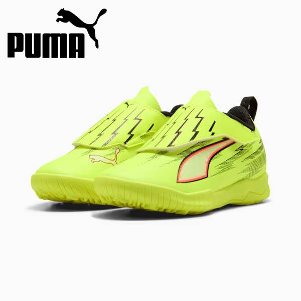 【全品ポイント2倍+最大8%OFFクーポン】 プーマ PUMA サッカー トレーニングシューズ ジュニア キッズ ウルトラ 6 プレイ V TT 108991-01