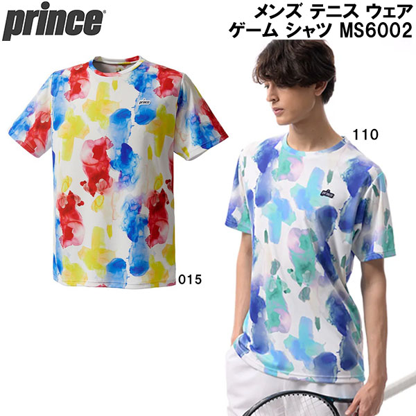 【全品ポイント2倍+全品8%OFFクーポン】 プリンス Prince メンズ テニス ウェア ゲーム シャツ MS6002