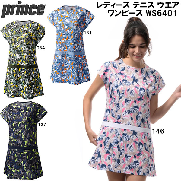 【全品ポイント2倍&8%OFFクーポン】プリンス Prince レディース テニス ウェア ワンピース WS6401｜スポーツジュエン店 8,360円