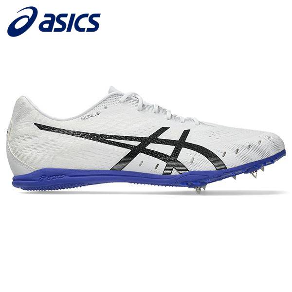 【全品ポイント2倍+最大8%OFFクーポン】 アシックス asics 陸上スパイク メンズ レディース GUN LAP 3 1093A229-101 中距離／長距離／障害 オールウェザートラック専用