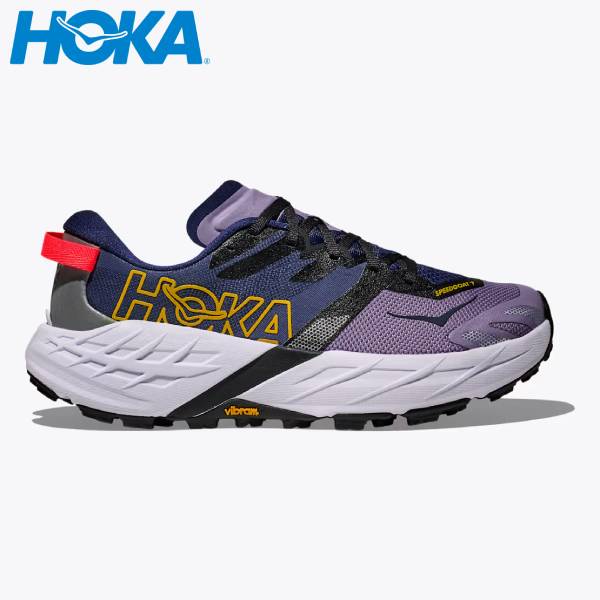 【全品ポイント2倍&最大8%OFFクーポン】ホカ HOKA トレイル ランニングシューズ レディース SPEEDGOAT 7 1171929-BMS|スポーツジュエン店