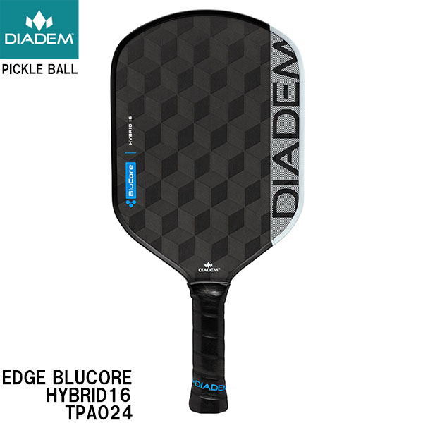 【全品尖んがり3倍+5％OFF引き換え証】\u003cBR\u003eダイアデム DIADEM ピックルボール Pickleball パドル 外辺部 青色中核グループ 変わり種14 EDGE BLUCORE HYBRID16 TPA024