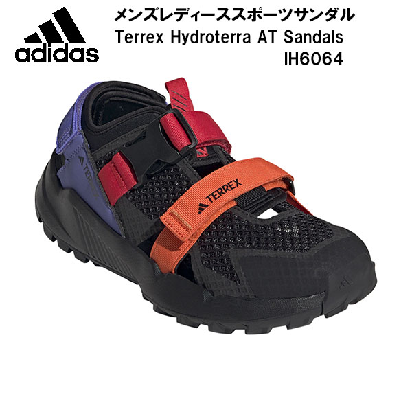 【全品尖んがり2倍+最大限度2000円OFF引き換え証】\u003cBR\u003eアディダス adidas メンズ レディース 運動競技サンダル テレタイプ Hydroterra AT IH6064