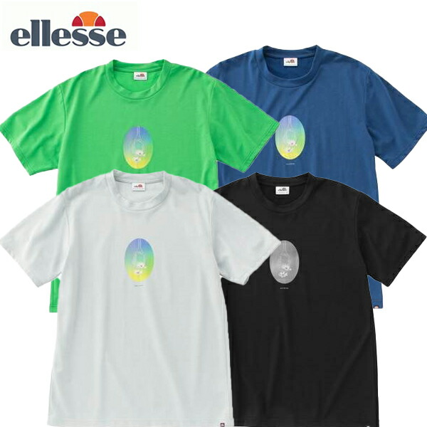 楽天市場】【全品ポイント3倍＆最大10％OFFクーポン】 エレッセ ellesse メンズ レディース テニス カジュアル Tシャツ SS Back  LS Tee ショートスリーブ バックLSティー EH121107 : スポーツジュエン楽天市場店