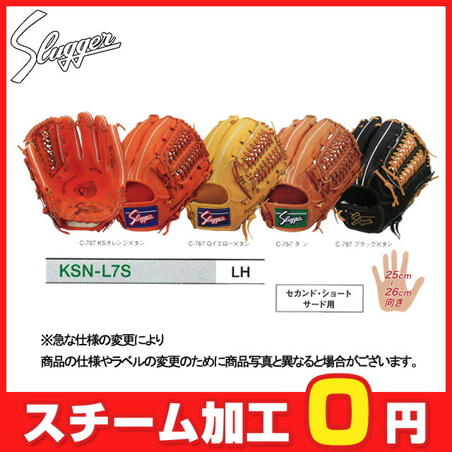 軟式内野手 久保田スラッガー 軟式グローブ グラブ セカンド・ショート・サード用 一般 大人 KSN-L7S